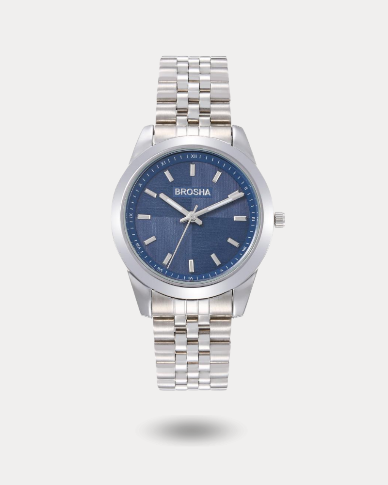 ساعة رجالية ستيل باللون الفضي | BM003SB