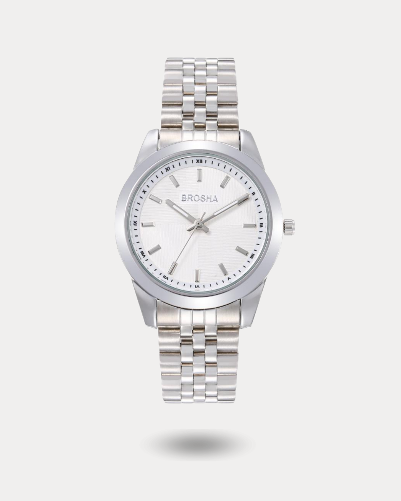 ساعة رجالية ستيل باللون الفضي | BM003SW