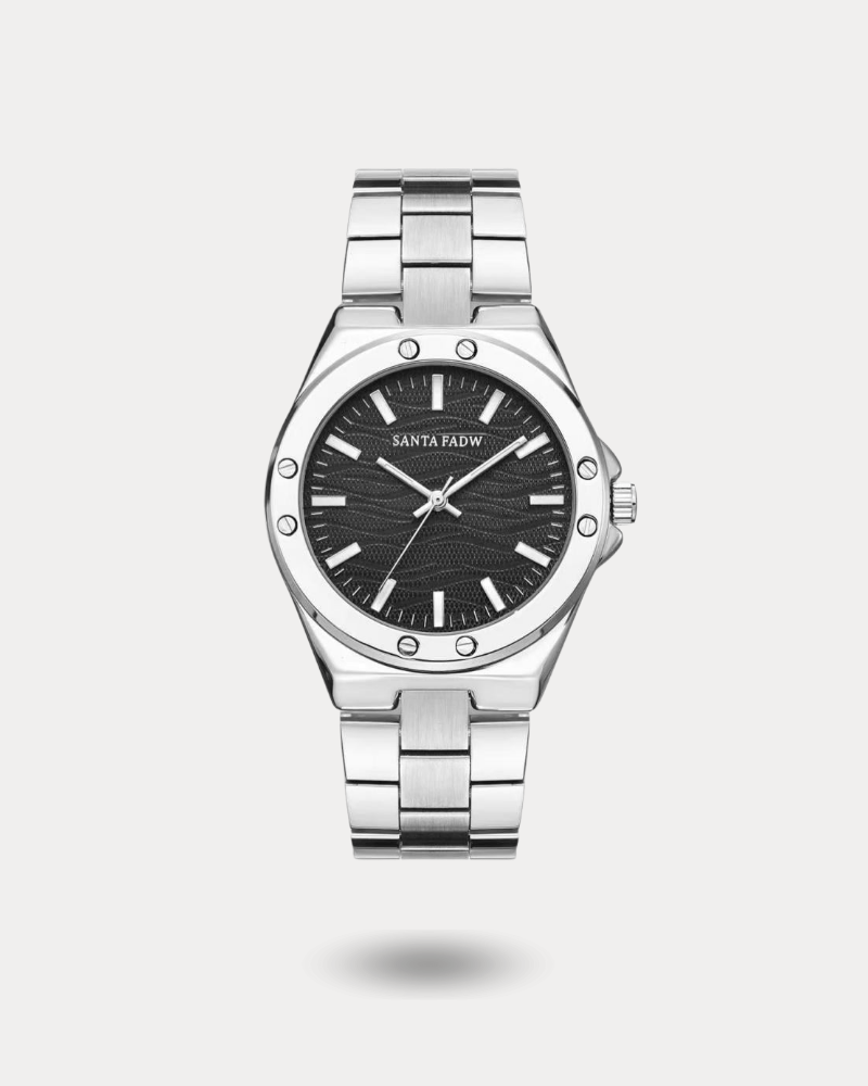 ساعة رجالية ستيل باللون الفضي | BM058SK