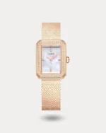 ساعة الجوري النسائية ستيل باللون الروز قولد | LSS002L