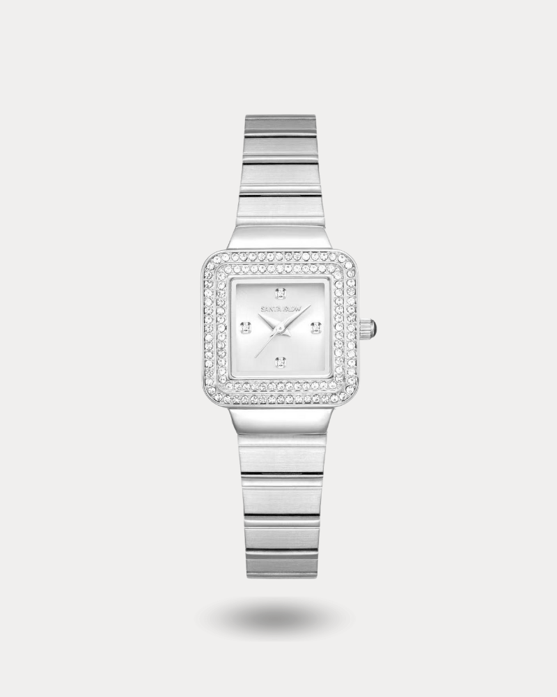 ساعة نسائية ستيل باللون الفضي | SL126SW