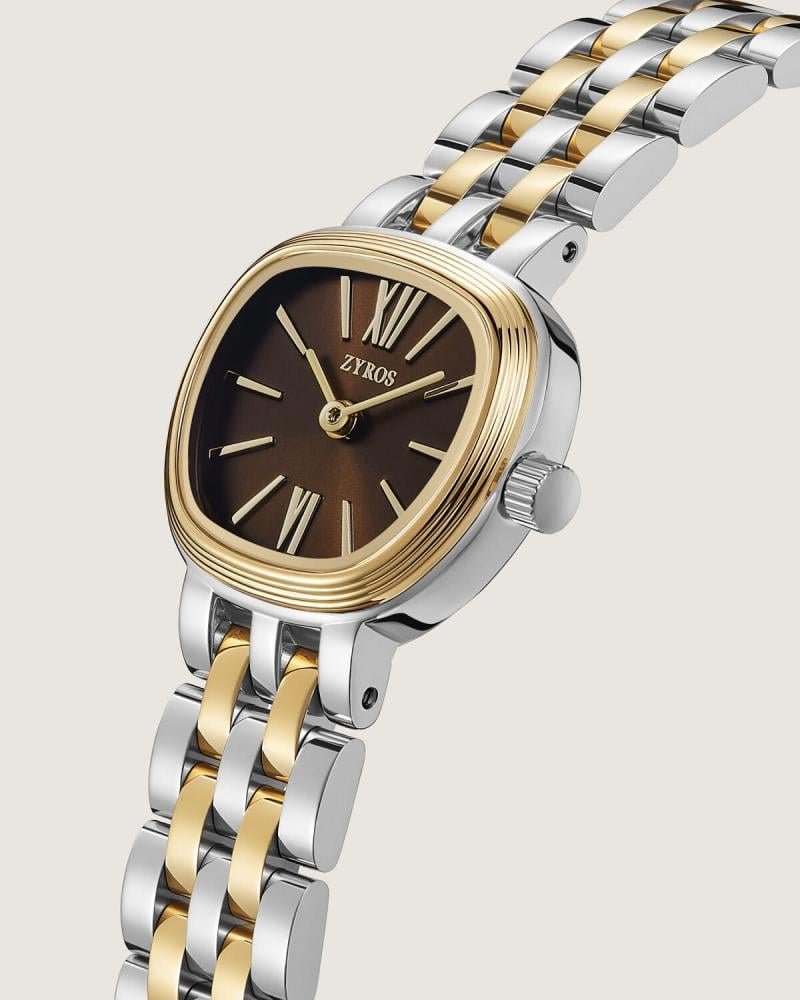 Alternative view of ساعة عبق النسائية بسير ستيل ذهبي وفضي | ZAS821W