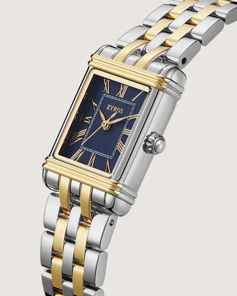 Alternative view of ساعة شموخ النسائية ستيل بلون ذهبي وفضي | ZAS825W