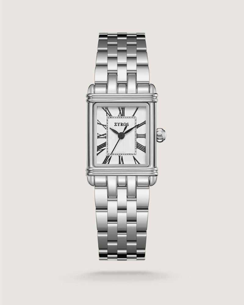 ساعة شموخ النسائية ستيل بلون فضي | ZAS825W
