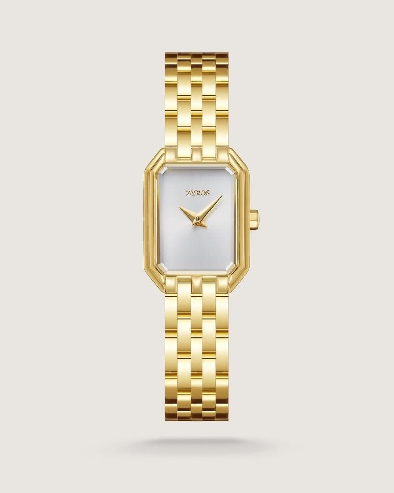 ساعة رُقي النسائية ستيل بلون ذهبي | ZAS829W