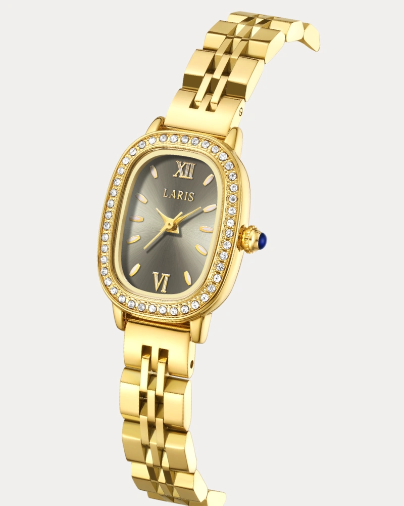 Alternative view of ساعة مريم النسائية باللون الذهبي | LOS014L