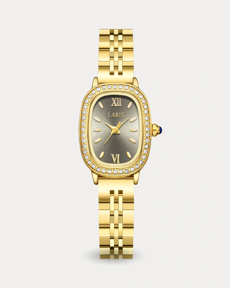 ساعة مريم النسائية باللون الذهبي | LOS014L