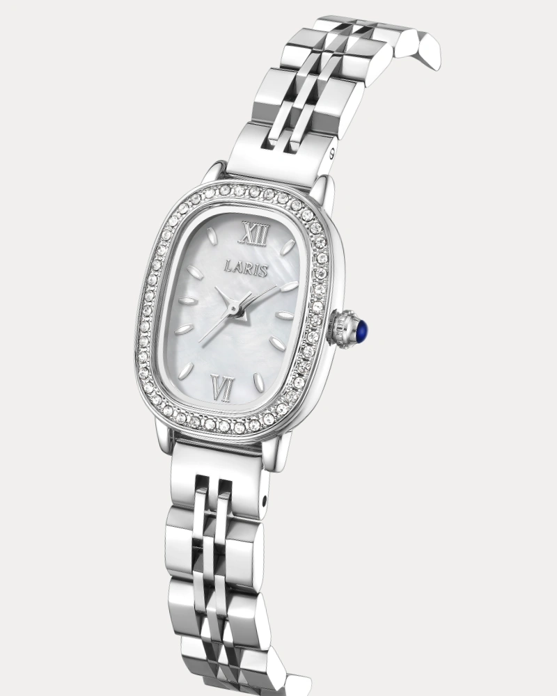Alternative view of ساعة مريم النسائية باللون الفضي | LOS014L
