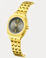 ⁦ساعة شهد النسائية باللون الذهبي | LAS014L⁩ - الصورة ⁦2⁩