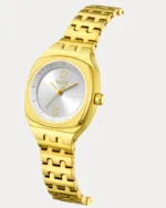 ⁦ساعة شهد النسائية باللون الذهبي | LAS014L⁩ - الصورة ⁦2⁩