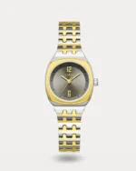 ساعة شهد النسائية بلون فضي وذهبي | LAS014L