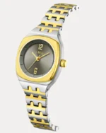 ⁦ساعة شهد النسائية بلون فضي وذهبي | LAS014L⁩ - الصورة ⁦2⁩