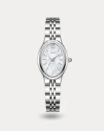 ساعة ترف النسائية باللون الفضي | LAS017L