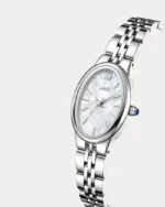 ⁦ساعة ترف النسائية باللون الفضي | LAS017L⁩ - الصورة ⁦2⁩