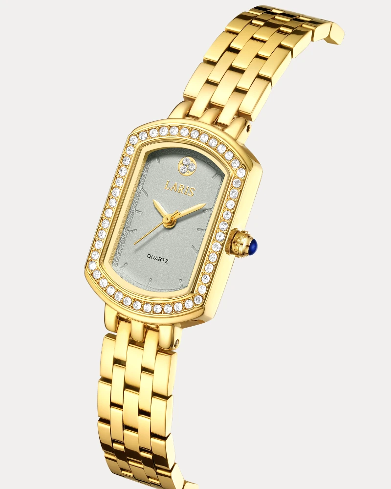 Alternative view of ساعة ليان النسائية باللون الذهبي | LOS011L