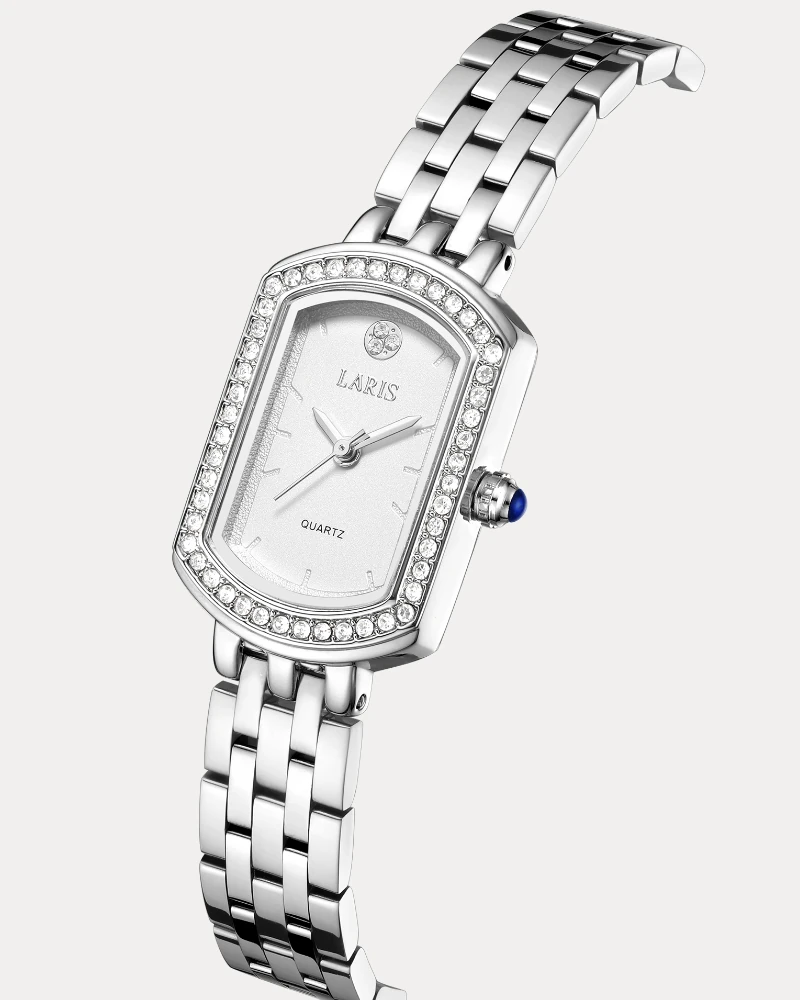 Alternative view of ساعة ليان النسائية باللون الفضي | LOS011L