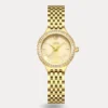 ساعة رونق النسائية باللون الذهبي | LOS012L