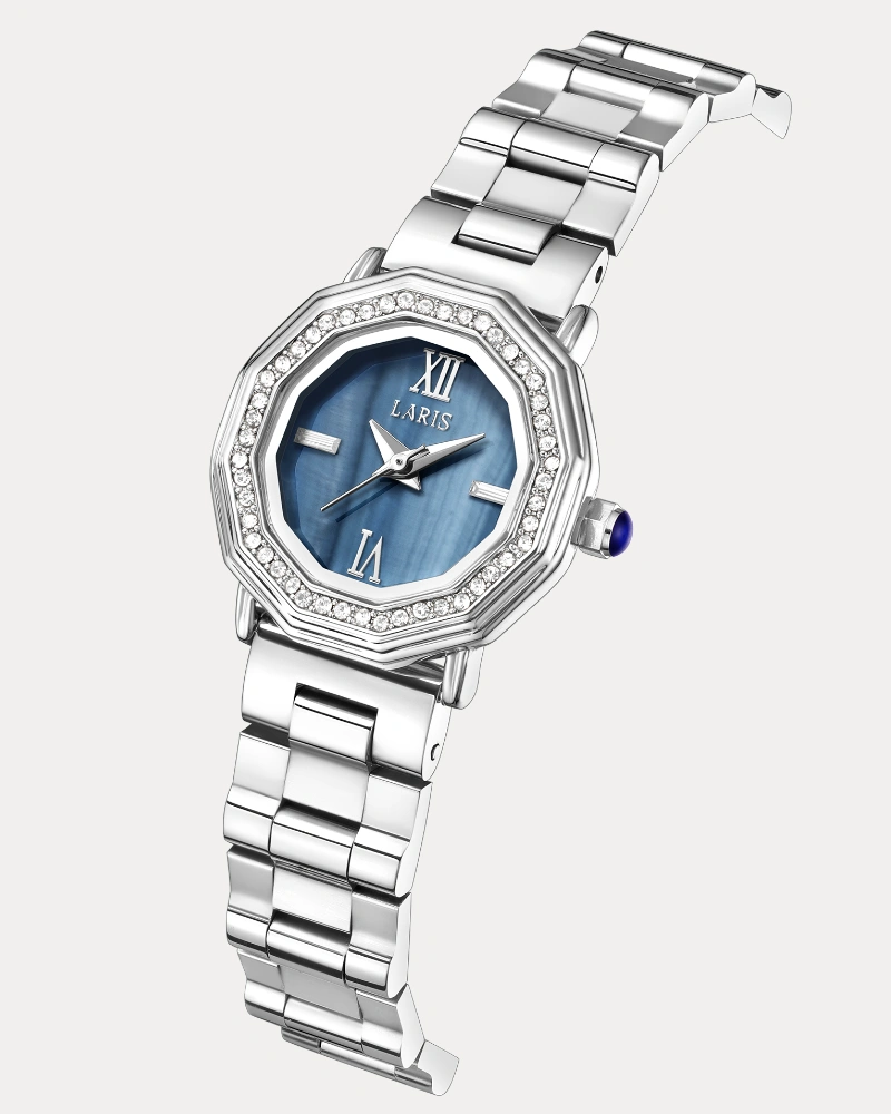 Alternative view of ساعة ريفال النسائية باللون الفضي | LOS013L