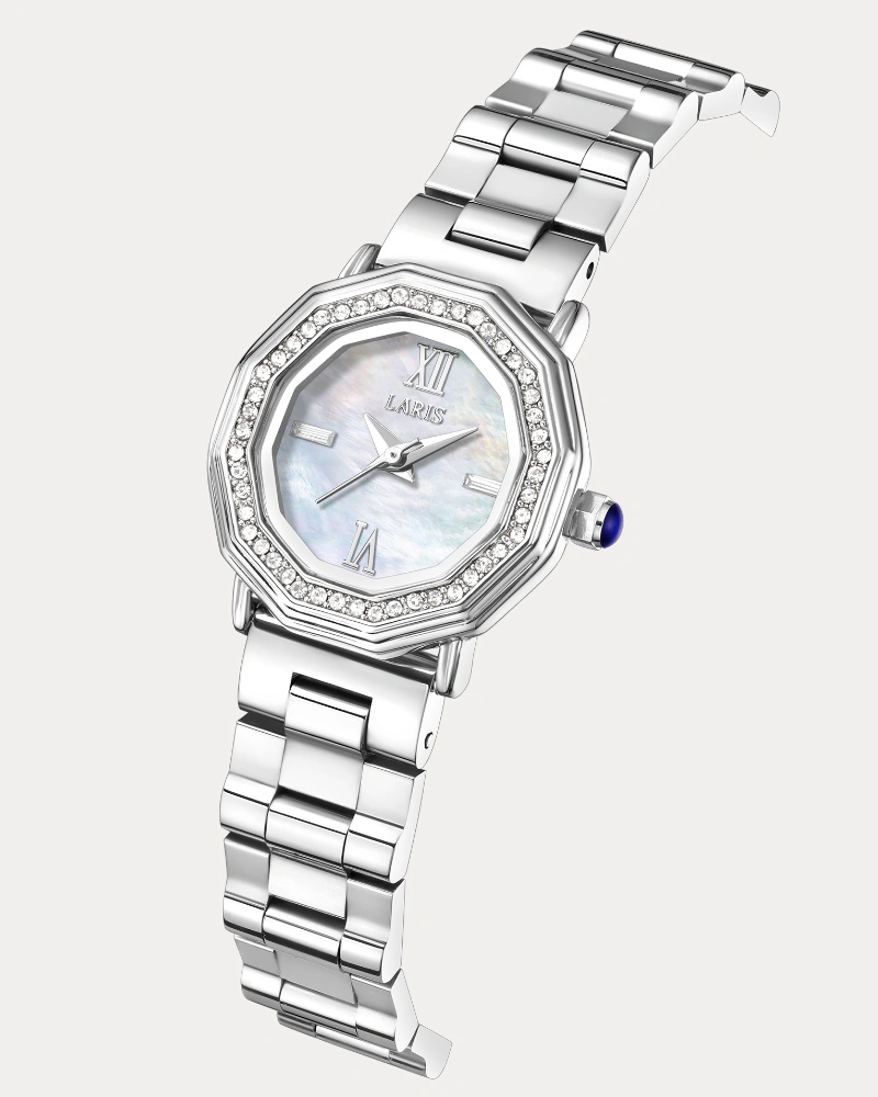 Alternative view of ساعة ريفال النسائية باللون الفضي | LOS013L