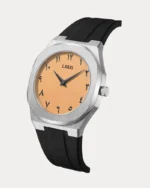 ⁦ساعة هيثم الرجالية ربل باللون الأسود | LSR001M⁩ - الصورة ⁦2⁩