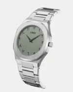 ⁦ساعة خالد الرجالية ستيل باللون الفضي | LSS002M⁩ - الصورة ⁦2⁩