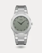 ساعة خالد الرجالية ستيل باللون الفضي | LSS002M