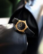 ⁦‎ ساعة نسائية زايروس من الجلد الاسود | ZAL170F⁩ - الصورة ⁦3⁩