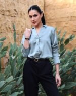 ⁦‎ ساعة نسائية زايروس من الجلد الاسود | ZAL170F⁩ - الصورة ⁦5⁩