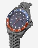 ⁦‎ ساعة رجالية زايروس ستيل باللون الرمادي | ZAS454M⁩ - الصورة ⁦2⁩