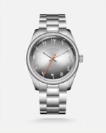 ‎ ساعة رجالية ستيل بلون فضي | ZAS462M