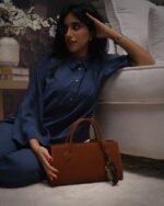 ⁦شنطة ألما النسائية جلد بلون بني | ZLD138W⁩ - الصورة ⁦3⁩